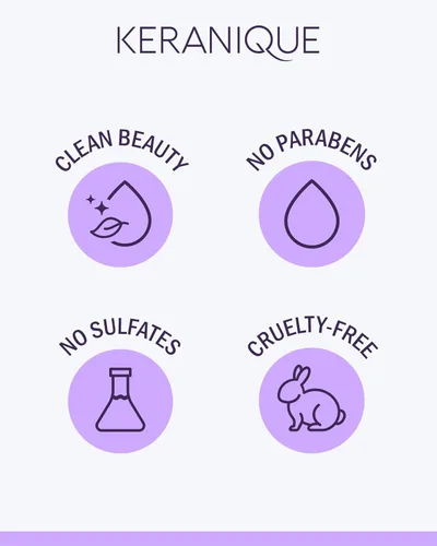 Miniatura 7 de Keranique Juego de champú y acondicionador tratado con suero para el cabello folículo potenciador - Juego de refuerzo de color enriquecido