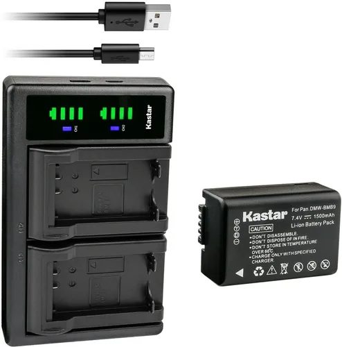 Miniatura 8 de Kastar Cargador de batería USB LTD2 compatible con Panasonic Lumix DMC-FZ70, Lumix DMC-FZ72, Lumix DMC-FZ100, Lumix DMC-FZ150, Lumix DC-FZ80, Lumix