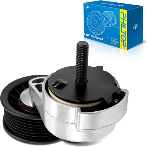 Miniatura 77 de PHILTOP Conjunto de tensor de correa con polea para BMW 325i, X3, X5, Z4, 325Ci, 330Ci, 530i, 525i, 325xi, 330i, 330xi, correa dentada OE #