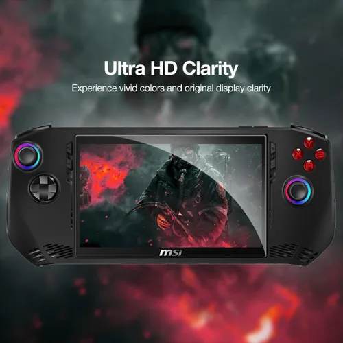 Miniatura 3 de magglass Protector de pantalla para MSI Claw A1M, protector de pantalla de vidrio templado UHD (consola de juegos portátil) (HD)