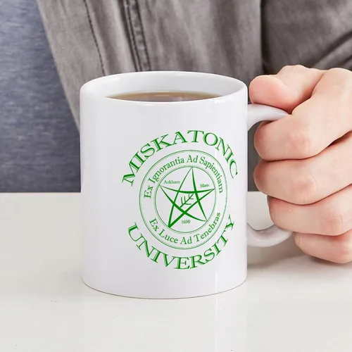 Miniatura 6 de CafePress Miskatonic University - Taza de café de cerámica, taza de té, 11 onzas