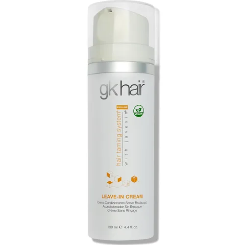 GK HAIR Acondicionador vegano sin enjuague para cabello seco dañado (130ml/4.4 Fl Oz) Acondicionador hidratante, suavizante, hidratante y control