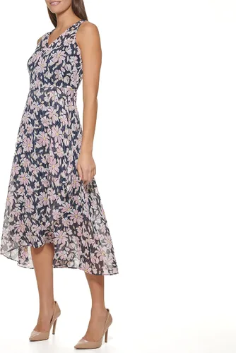 Miniatura 2 de Tommy Hilfiger Mujer sin mangas Pretty Woman Dot Chiffon Maxi