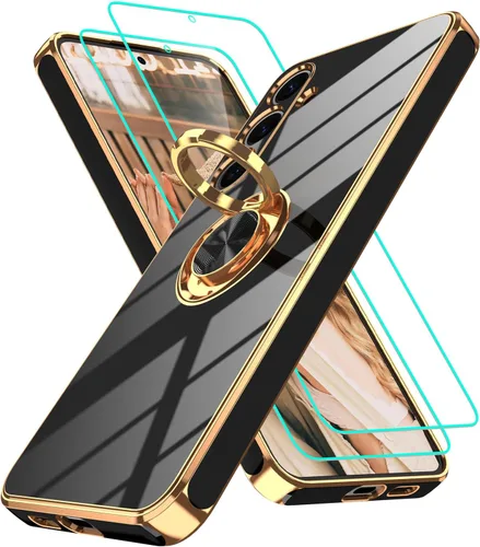 Miniatura 39 de Gritup Funda para Samsung Galaxy A14 5G: Funda Samsung A14 con 2 Protectores de Pantalla, Soporte de Anillo con Rotación 360°, Soporte Magnético