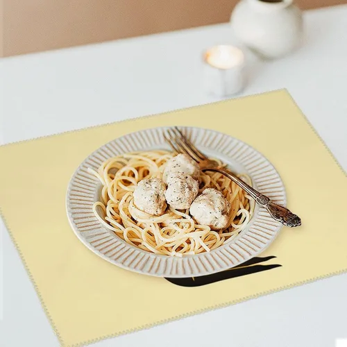 Miniatura 6 de Kangarooes Australia Placemats Set of 6 Resistant Table Mats Washable Place Mats for Dinner Party Table Decoration