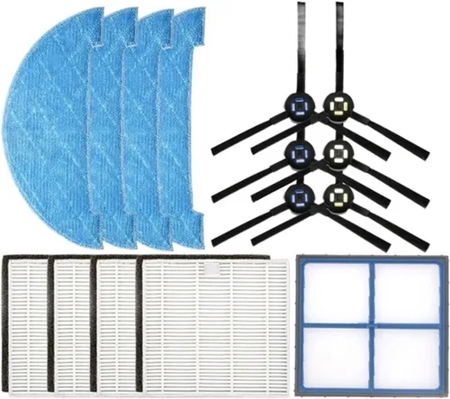 Miniatura 14 de TELoni Accesorios para trapeador de filtro Hepa para aspiradora, compatible con ILife Chuwi V8 V8s Plus X750 X800 X785 V80 Max, piezas de robot Set 2