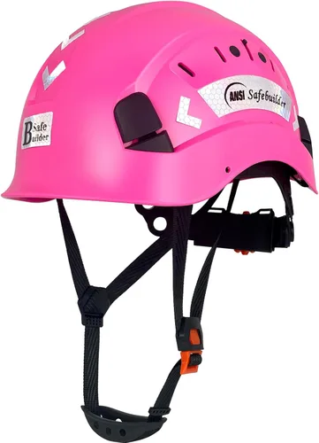 Miniatura 18 de Casco de Seguridad para Construcción ABS Casco Duro Sistema de Ventilación Ajustable Cascos Duros Protección de Cabeza para Trabajo Industrial