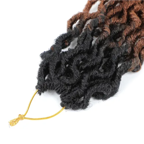 Miniatura 9 de Karida Goddess Locs - Cabello de ganchillo de 12 pulgadas, 8 paquetes de cabello Faux Locs de ganchillo para mujeres negras, Faux Locs de ganchillo