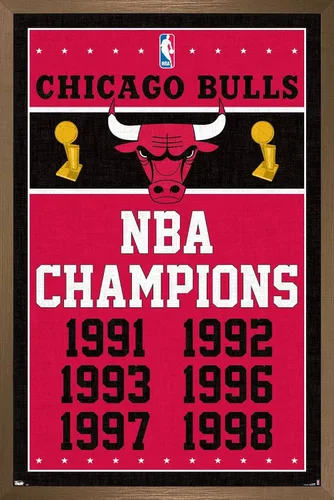 Miniatura 13 de Trends International NBA Chicago Bulls - Póster de pared de Champions 13, 14.725 x 22.375 pulgadas, versión premium sin marco
