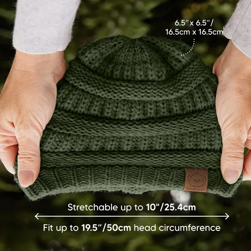 Miniatura 5 de Paquete de 3 gorros de bebé sombreros de bebé sombreros de recién nacido sombreros de bebé sombreros de niña para invierno urbano