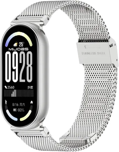 Miniatura 12 de Correa para Xiaomi Mi Band 10/9/8, Correa de Reemplazo Transpirable para Mi Fit Band 9, Correas de SmartWatch, Pulsera de Pulsera para Hombres