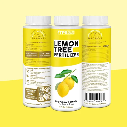 Miniatura 8 de Abono para Árbol de Limón, Alimento Completo para Plantas de Árbol de Limón, 8 oz (250mL)