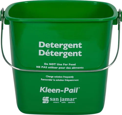Miniatura 2 de SANKP97GN - Cubo de limpieza San Jamar Kleen-Pail, 3 cuartos de galón, color verde
