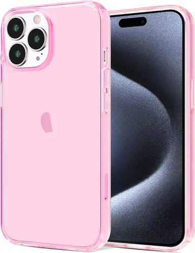 Miniatura 12 de JJGoo Funda transparente compatible con iPhone 15 Pro, funda de teléfono de TPU suave y transparente, a prueba de golpes, funda delgada para Negro