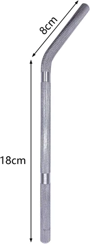 Miniatura 3 de Abrazadera de montaje de cencerro con brazo doblado de 30 grados, accesorio de percusión para cencerro, bloques de atasco, pandereta