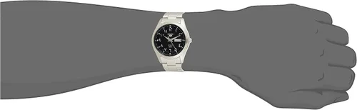 Miniatura 4 de SEIKO 5 Reloj automático para hombre con esfera negra SNKP21J1, Negro -, Casual
