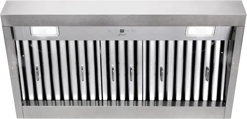 Miniatura 17 de Akicon Inserto de Campana Extractora de 48 Pulgadas, 1200 CFM Campana de Cocina Empotrada con 4 Velocidades, Inserto de Campana de Ventilación