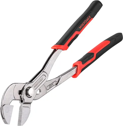 Miniatura 8 de MAXPOWER Llave de alicates de 10 pulgadas, botón de ajuste rápido, apertura máxima de mandíbula de 1.260 in