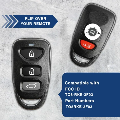 Miniatura 5 de KeylessOption Clicker de alarma para Hyundai Accent Elantra GT TQ8-RKE-3F03