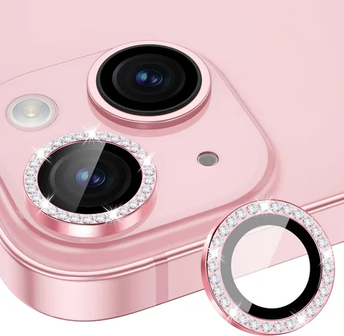 Miniatura 39 de Protector de Lente de Cámara Bling para iPhone 17 Pro / 17 Pro Max, Anillo de Metal con Diamante Individual con Dureza 9H, Protector de Pantalla