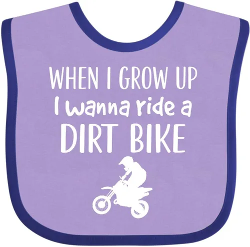 Miniatura 13 de inktastic Babero para bebé de motocross Future Dirt Biker
