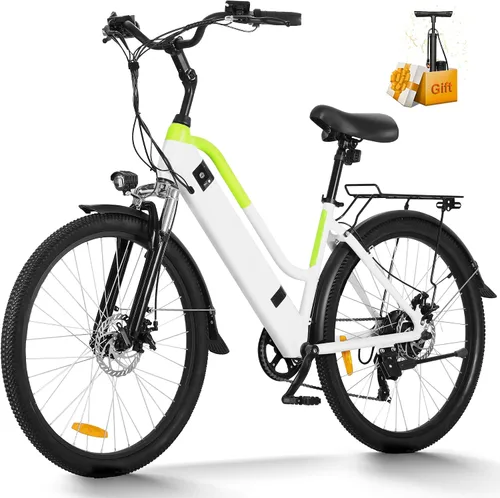 Miniatura 16 de ZNH Bicicleta eléctrica para adultos con batería extraíble de 48 V 941 Wh, hasta 90 millas, bicicleta eléctrica de 24 pulgadas/26 pulgadas, motor