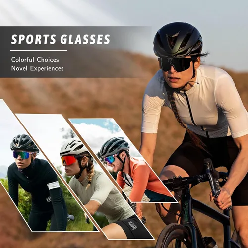 Miniatura 2 de Gafas de sol polarizadas para hombres y mujeres, protección UV400, gafas de sol deportivas, gafas de béisbol para pesca MTB