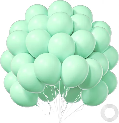 Miniatura 37 de Globos Azul Marino de 12 pulgadas, Globos de Látex Azul Marino 50 piezas Globos de Fiesta para Graduación Boda Fiesta de Cumpleaños Decoraciones