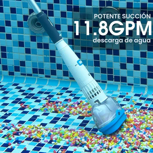 Miniatura 2 de Limpiador de bañera de hidromasaje recargable para spa - Sistema de accionamiento magnético, filtro de malla ultra fina para partículas pequeñas
