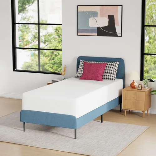 Miniatura 8 de Colchón individual XL de alta calidad, espuma viscoelástica de gel de 12 pulgadas para un sueño fresco y alivio de presión, firmeza media