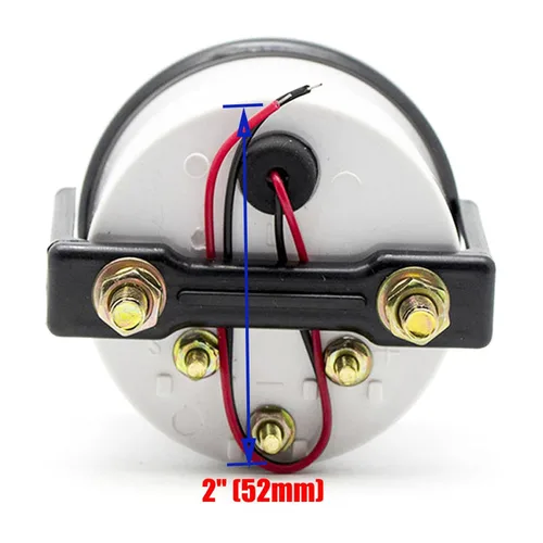 Miniatura 3 de Medidor de nivel de combustible de 2 pulgadas 52 mm, unidad de envío del tanque de combustible de 12 V, sensor de combustible de 240-33 ohm, puntero