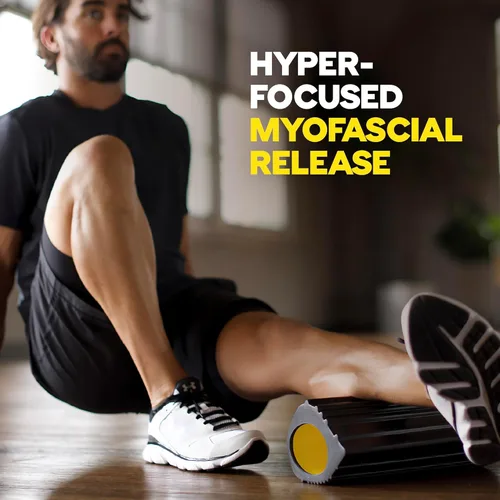 Miniatura 5 de TRX Rodillo de liberación miofascial de entrenamiento, rodillo de masaje de cuello y espalda para músculos, rodillo de espuma redondo