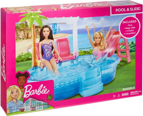 Miniatura 2 de Barbie Glam Pool Piscina, Multicolor