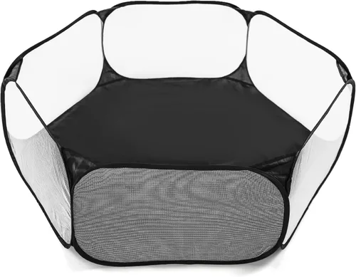 STARBOLO Tienda de campaña para niños con pelotas, plegable para niños pequeños, piscina de pelotas, valla de gateo para interiores y exteriores,