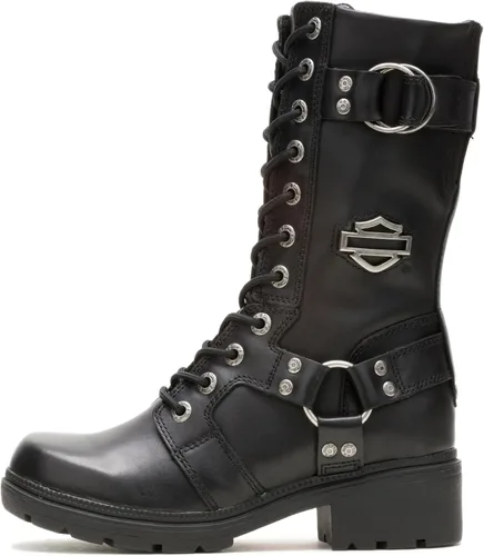 Miniatura 8 de HARLEY-DAVIDSON FOOTWEAR - Botas casuales de cuero Eda para mujer
