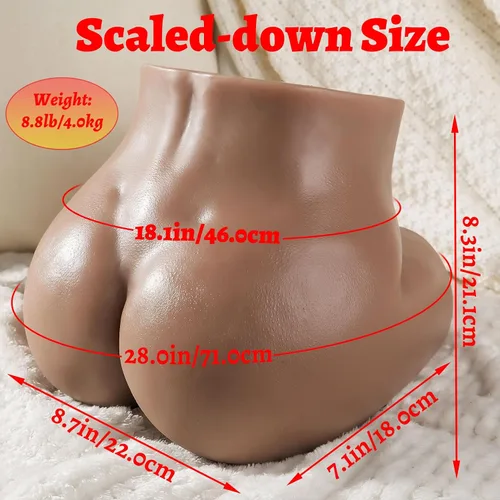 Miniatura 5 de Hipgaga Muñeca Sexual Masculina Masturbador Realista Muñeca de Coño de Bolsillo Juguetes para Adultos, Muñecas Sexuales de Tamaño Completo de 9