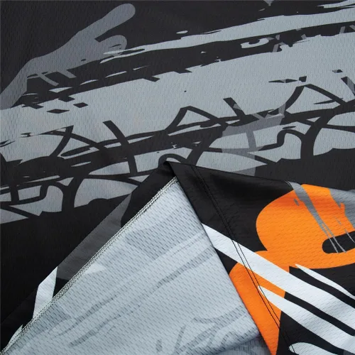 Miniatura 133 de Hotlion Camiseta de ciclismo para hombre, manga larga, MTB Motocross, ropa de carreras todoterreno