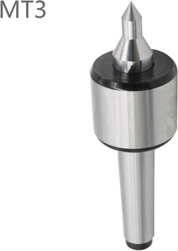 Miniatura 8 de MT3 60 grados CNC giratorio centro vivo alta precisión 0.0002 "para torno madera metal torneado herramienta (MT3)