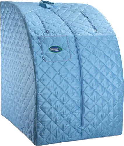 Miniatura 2 de Durasage - Sauna de vapor personal portátil para el hogar – Tienda de spa plegable para todo el cuerpo con generador de vapor de 800 W, temporizador