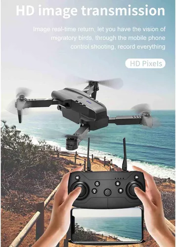 Miniatura 6 de Drones sin escobillas con cámara para adultos 4K, Fotografía aérea de alta definición Evitación de obstáculos Cuatro aviones Posicionamiento
