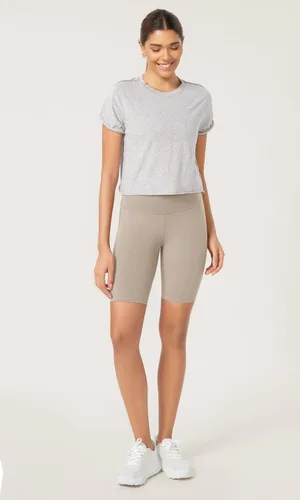 Miniatura 4 de ODODOS ODLEX - Paquete de 2 pantalones cortos de entrenamiento de cintura alta para mujer, control de abdomen, entrenamiento, gimnasio, atletismo