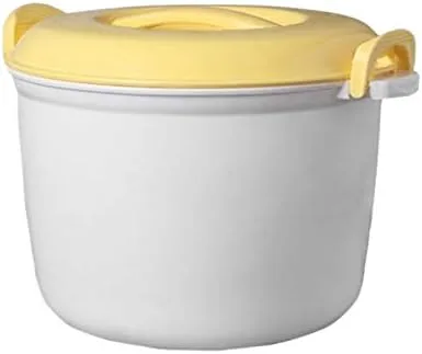 Horno de microondas portátil Arrocera Vaporizador multifuncional 2800Ml Aislamiento Fiambrera Utensilios al vapor para microondas