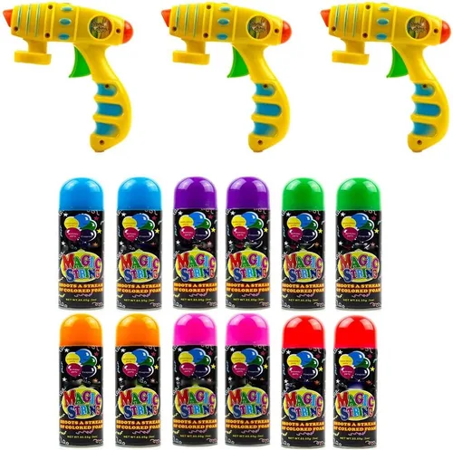 Toysery Serpentina para fiestas: la mejor cuerda de pulverización para fiestas de Navidad infantiles. Eleva tus celebraciones con diversión loca.