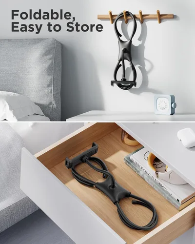 Miniatura 6 de SAIJI Soporte para iPad, soporte ergonómico ajustable para cama, soporte Kindle para leer en la cama, apto para tableta, teléfono, Kindle, monitor