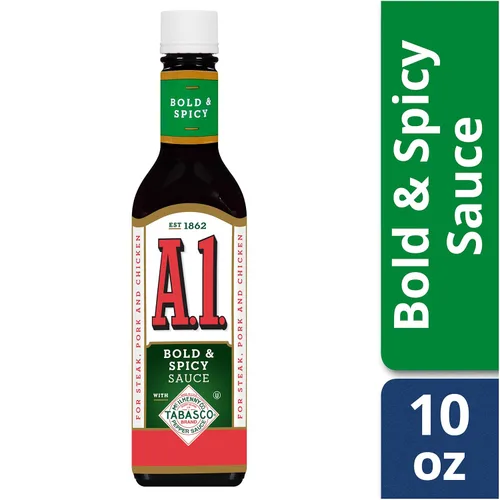 Miniatura 5 de A.1. Salsa para Bistec Bold & Spicy, botella de 10 oz (paquete de 3)