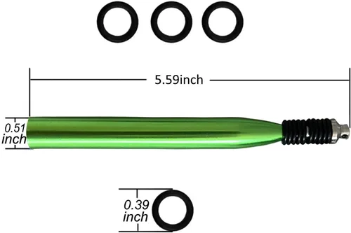 Miniatura 5 de Herramienta de aparejo loco, aparejos de cebo de pesca, herramienta de anillo de aparejo loco con 70 juntas tóricas de gusano, kit de gusano loco