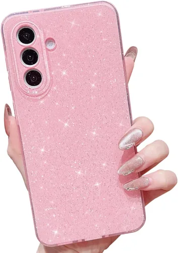 Miniatura 65 de MINSCOSE Compatible con Samsung Galaxy S22 Plus Case, Bonito Color Neón Brillante, con Purpurina Brillante Delgada Resistente a Golpes de Silicona