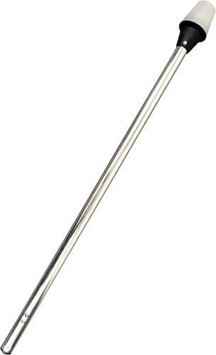 Miniatura 20 de Pactrade Marine Luces de navegación para barcos – Luz de popa blanca incandescente de 10.75 pulgadas (montaje en superficie, base plegable)