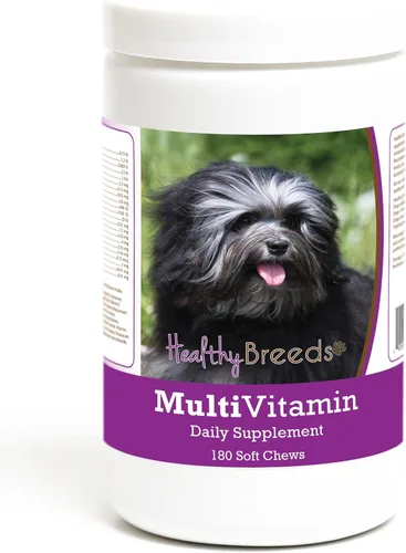 Miniatura 174 de Healthy Breeds Bulldog francés multivitamínico suave masticable para perros 180
