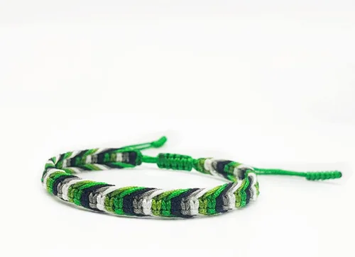 Miniatura 4 de LAMIBEE Pulsera tibetana con diseño de pansexualidad bisexual LGBT Proud Love Brazaletes de cuerda de amuleto y bohemio para mujeres y hombres